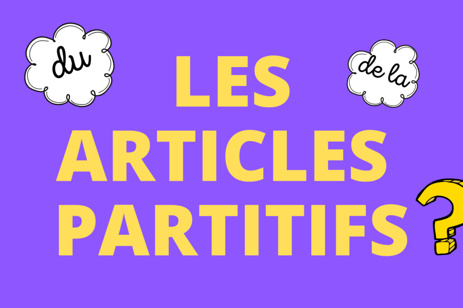 Partitive Articles