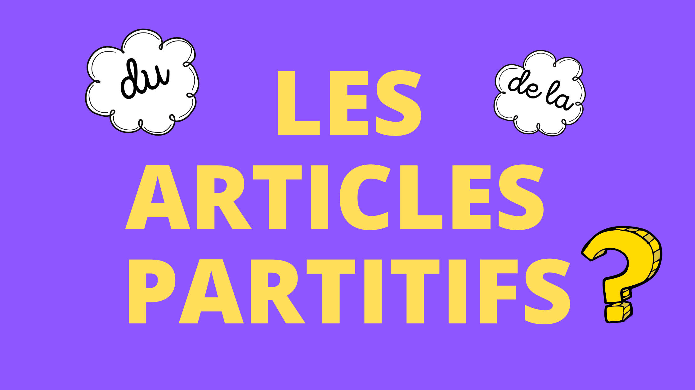 Partitive Articles