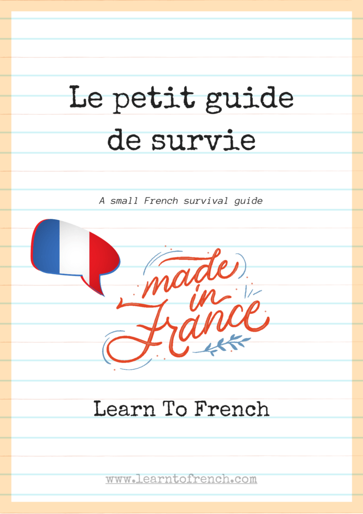 French Survival guide