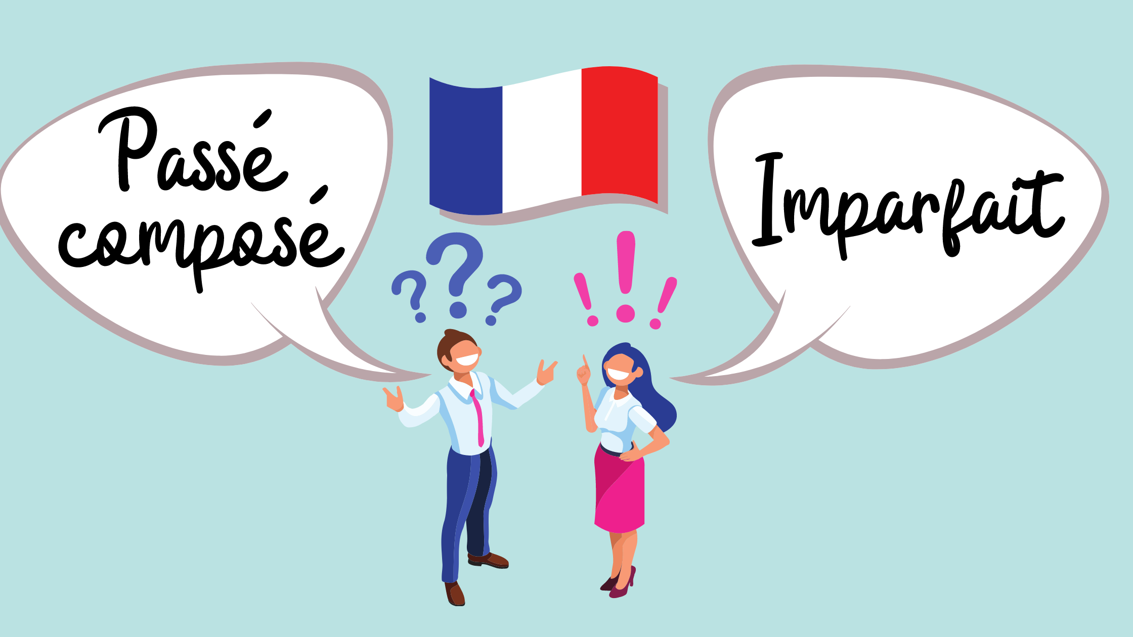 Practice French Passe Compose vs Imparfait