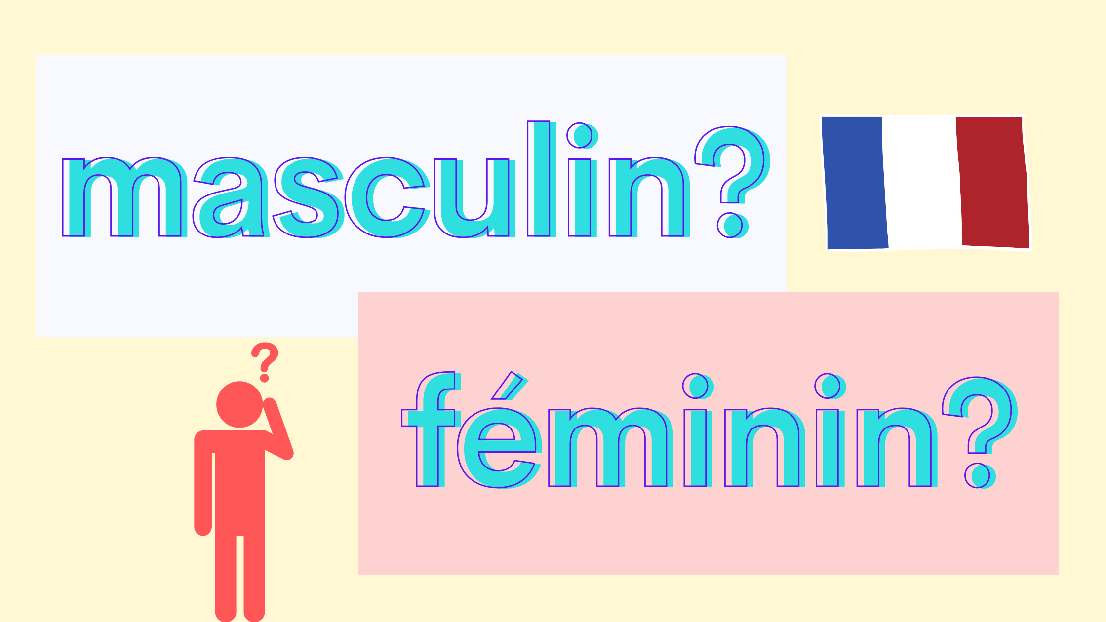 feminine or masculine in french