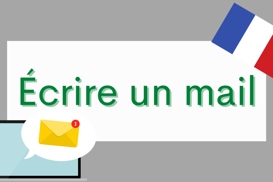 write an email in French