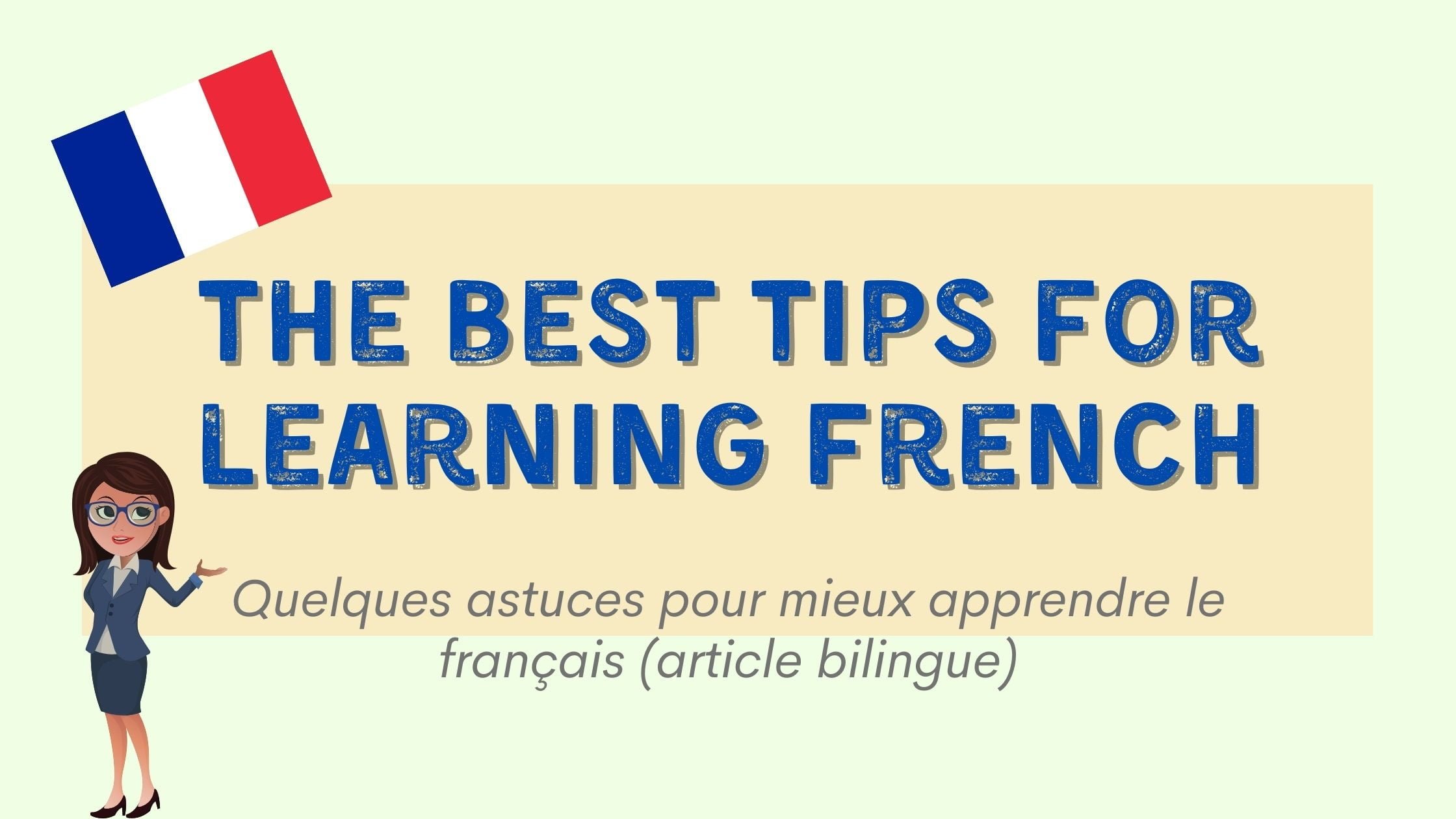 best tips for learning French