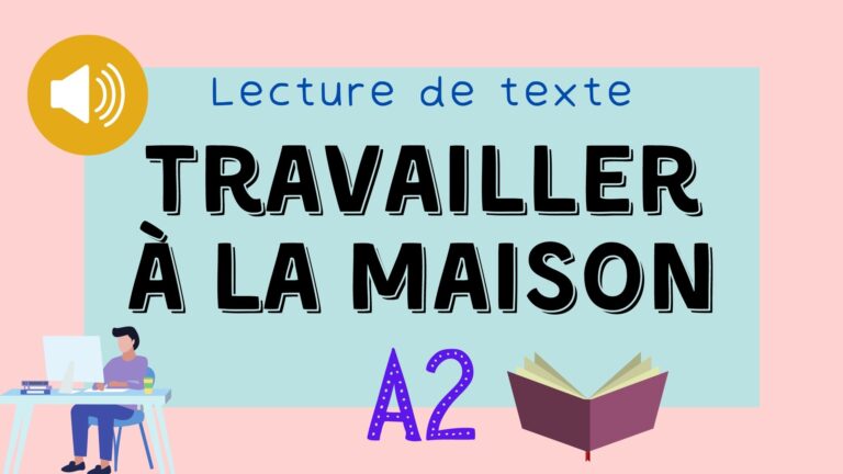 travailler à la maison