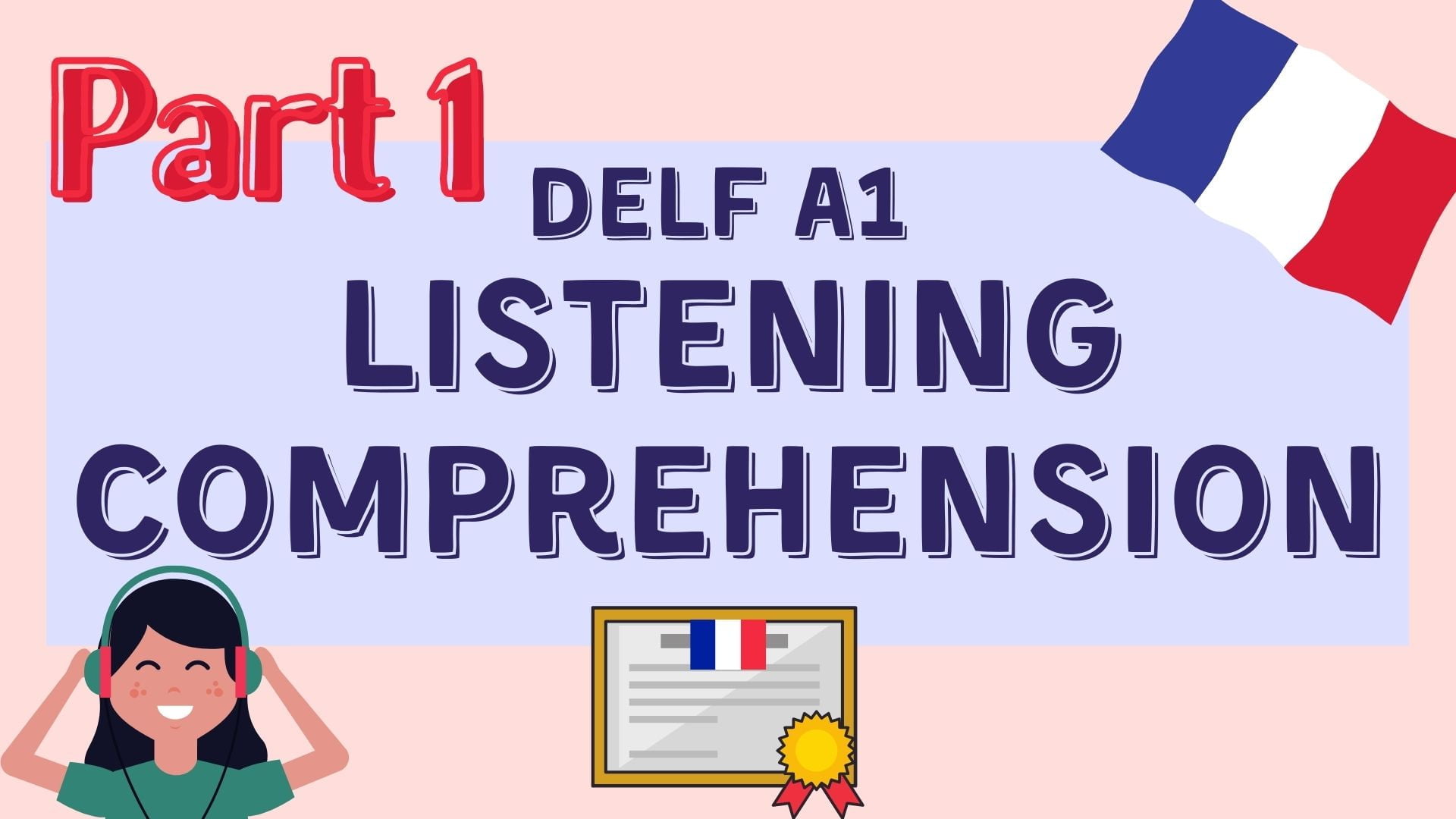 delf a1 listening practice