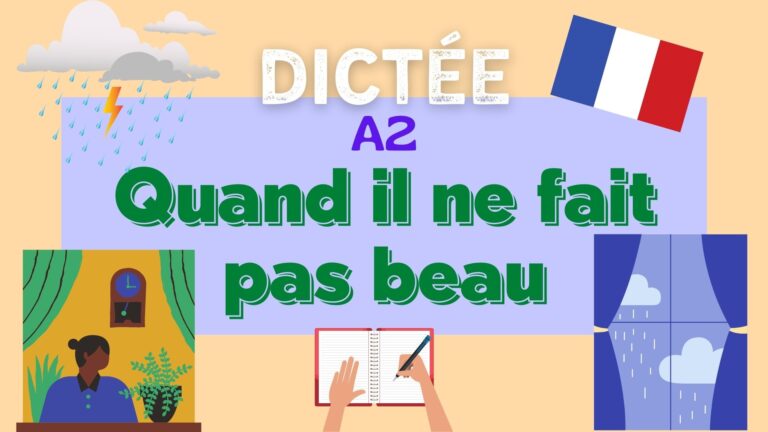 Quand il ne fait pas beau