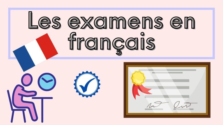 French exams you can take DELF DALF TCF