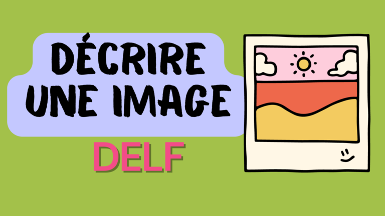 describe an image in French