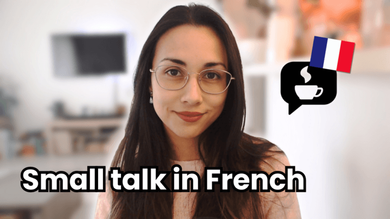 A guide to small talk in French