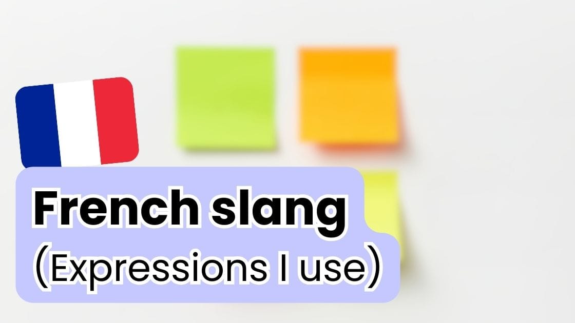 Everyday French slang