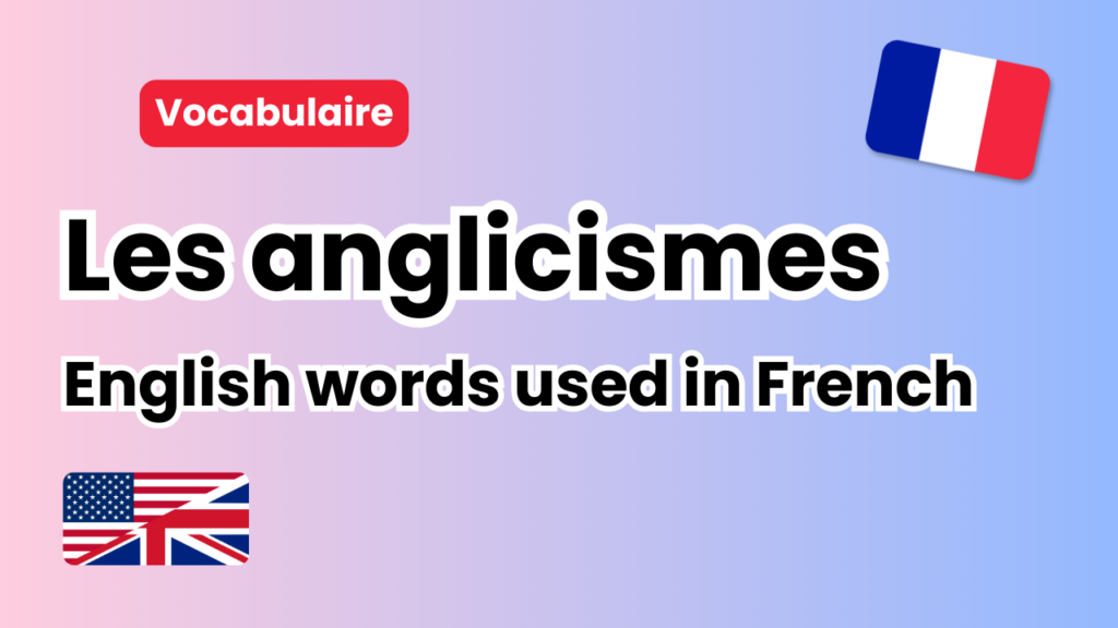 English words used in French